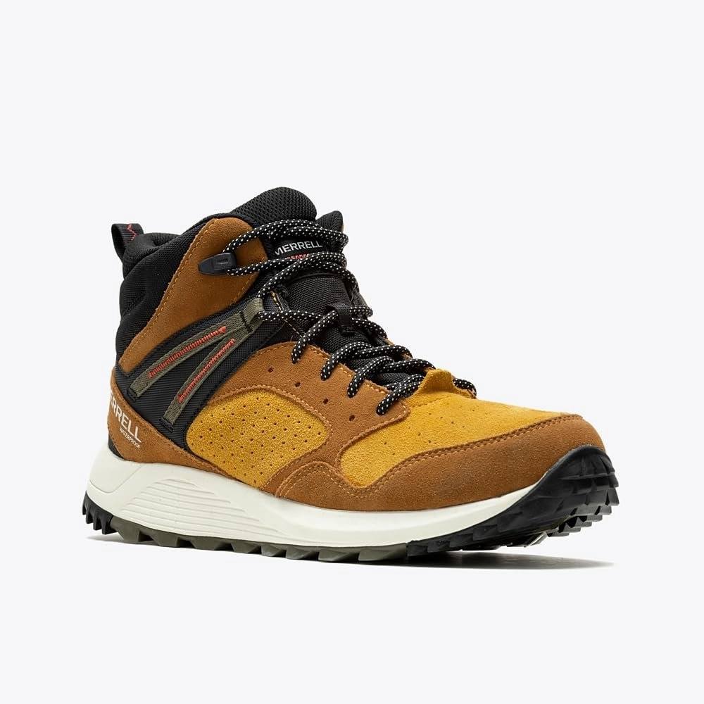 Merrell Men's Wildwood Mid Leather Waterproof Hiking Boot