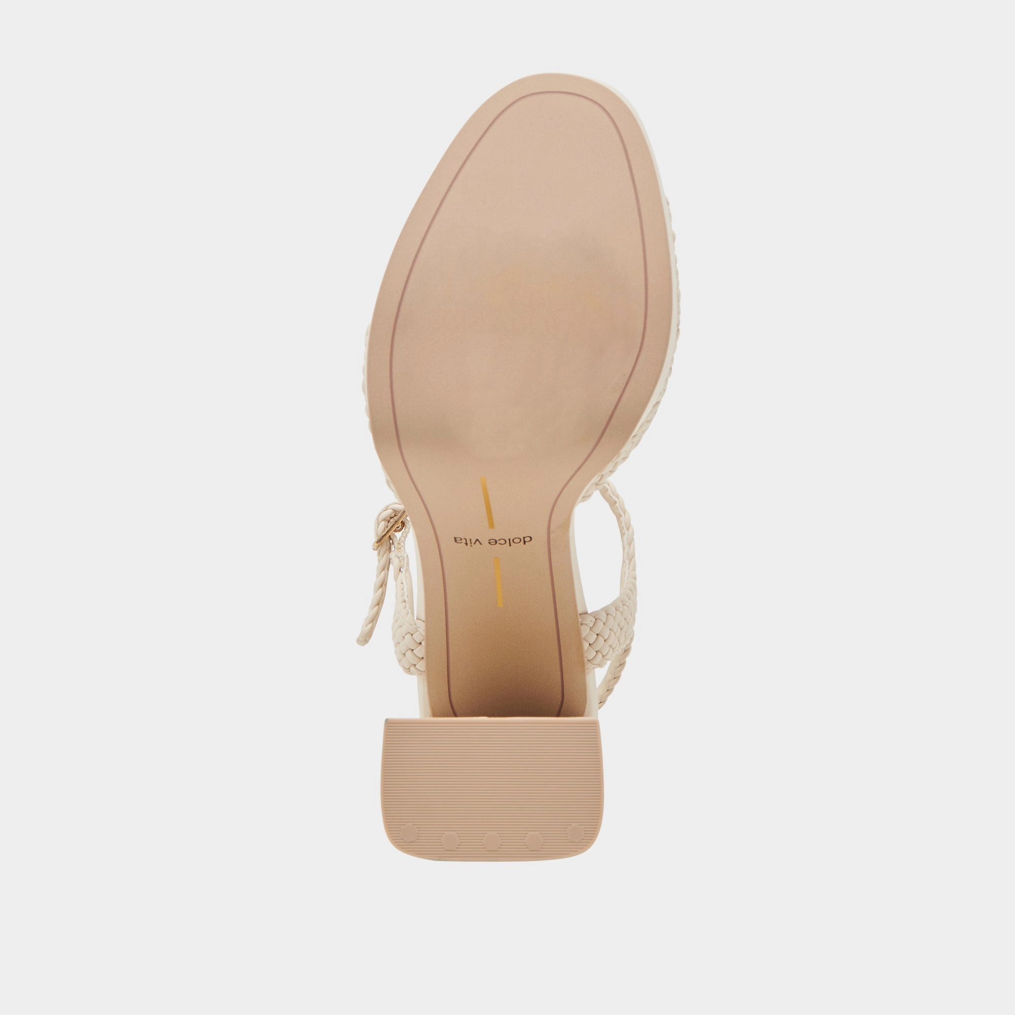 PEYTEN HEELS CREME WOVEN STELLA