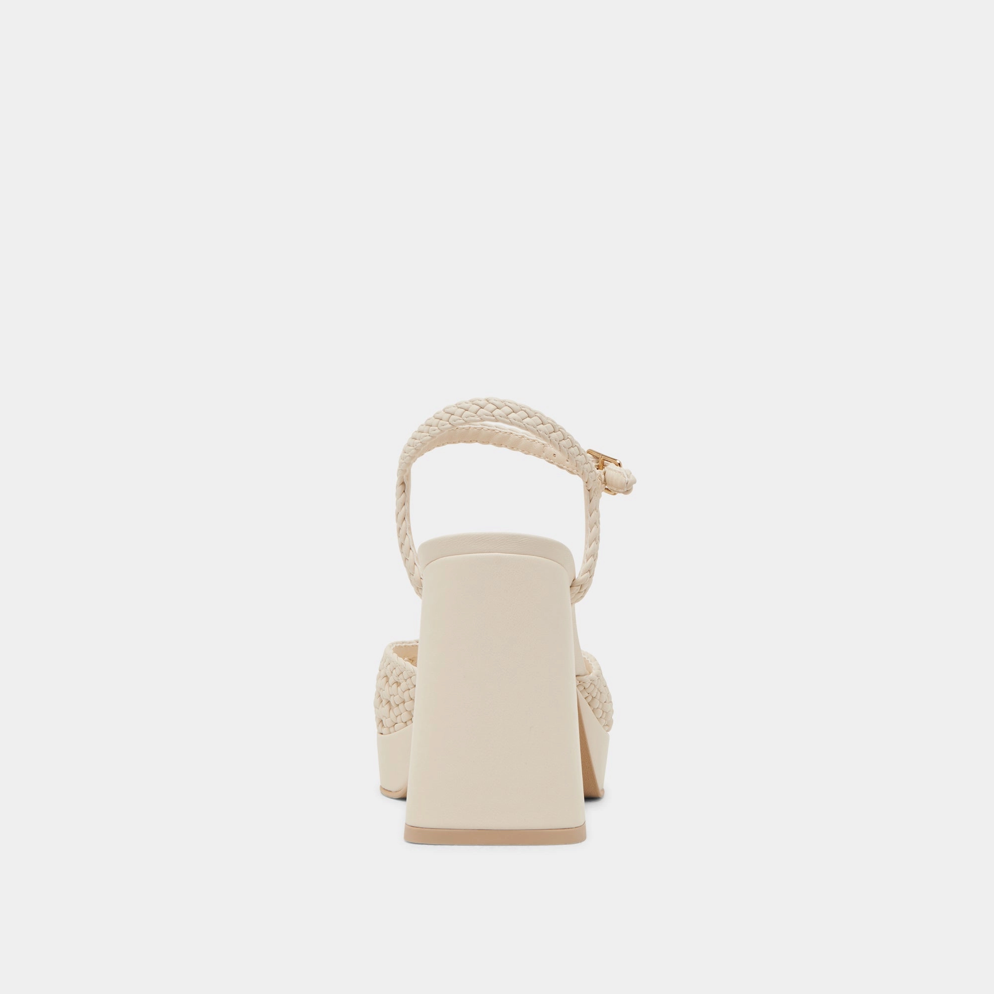 PEYTEN HEELS CREME WOVEN STELLA