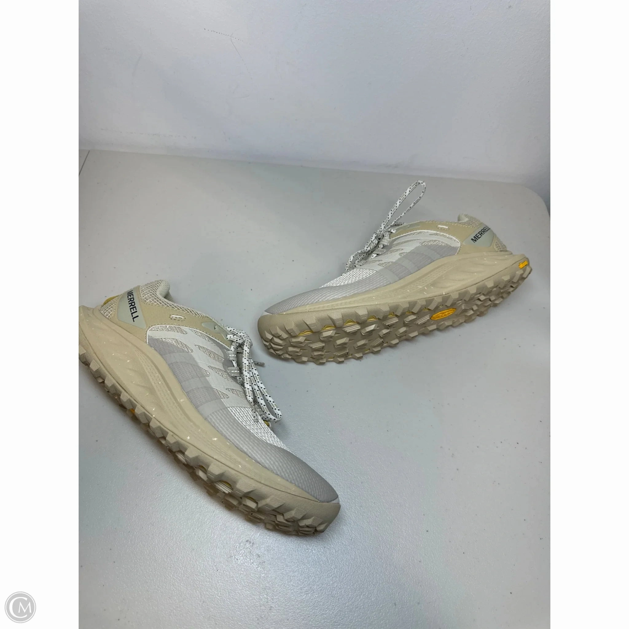 Shoes Hiking By Merrell In Beige, Size: 9