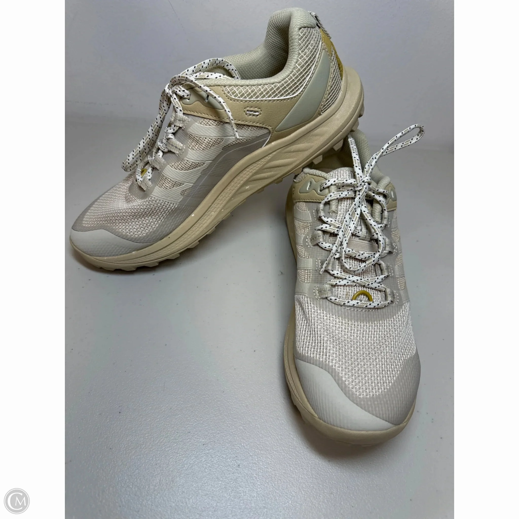 Shoes Hiking By Merrell In Beige, Size: 9