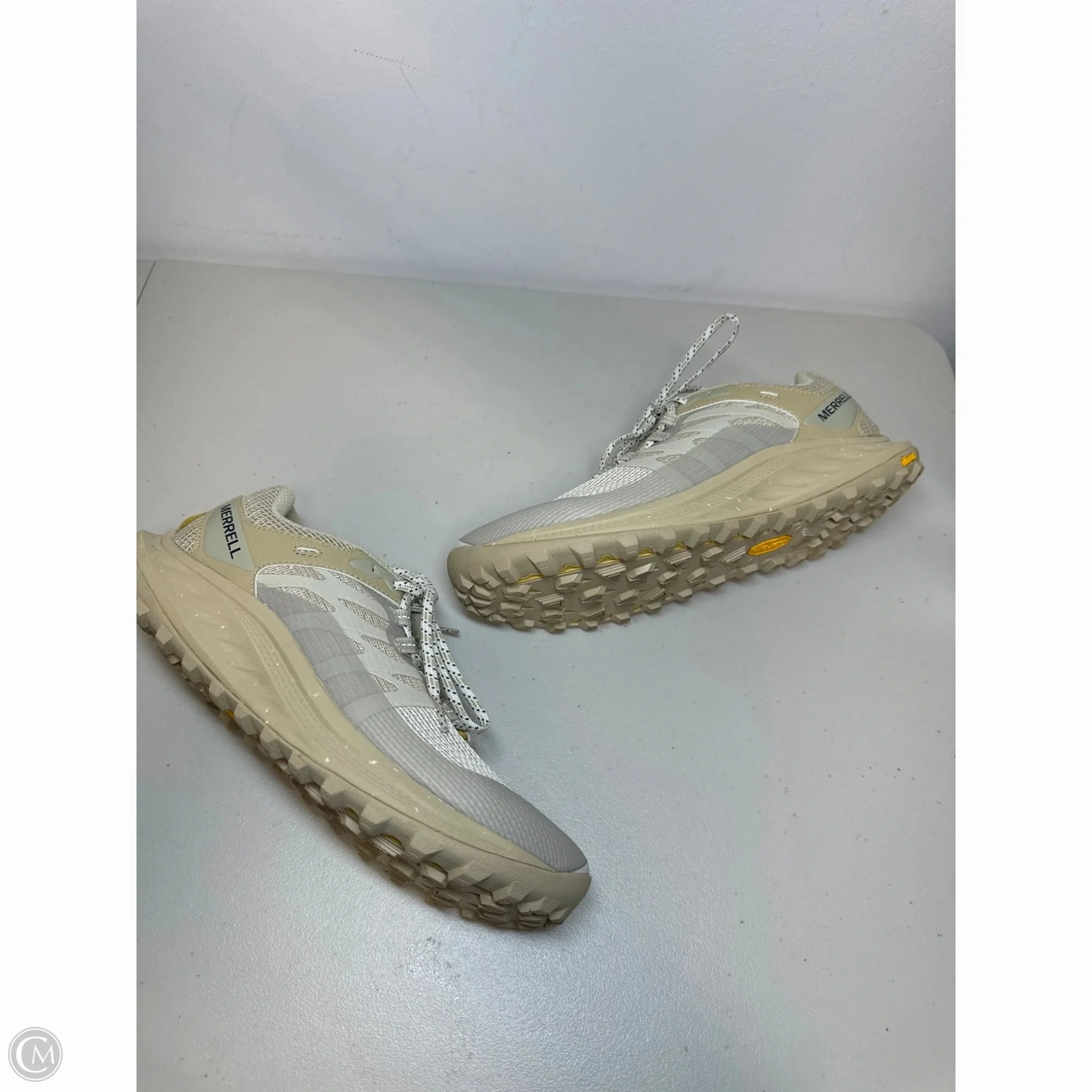 Shoes Hiking By Merrell In Beige, Size: 9