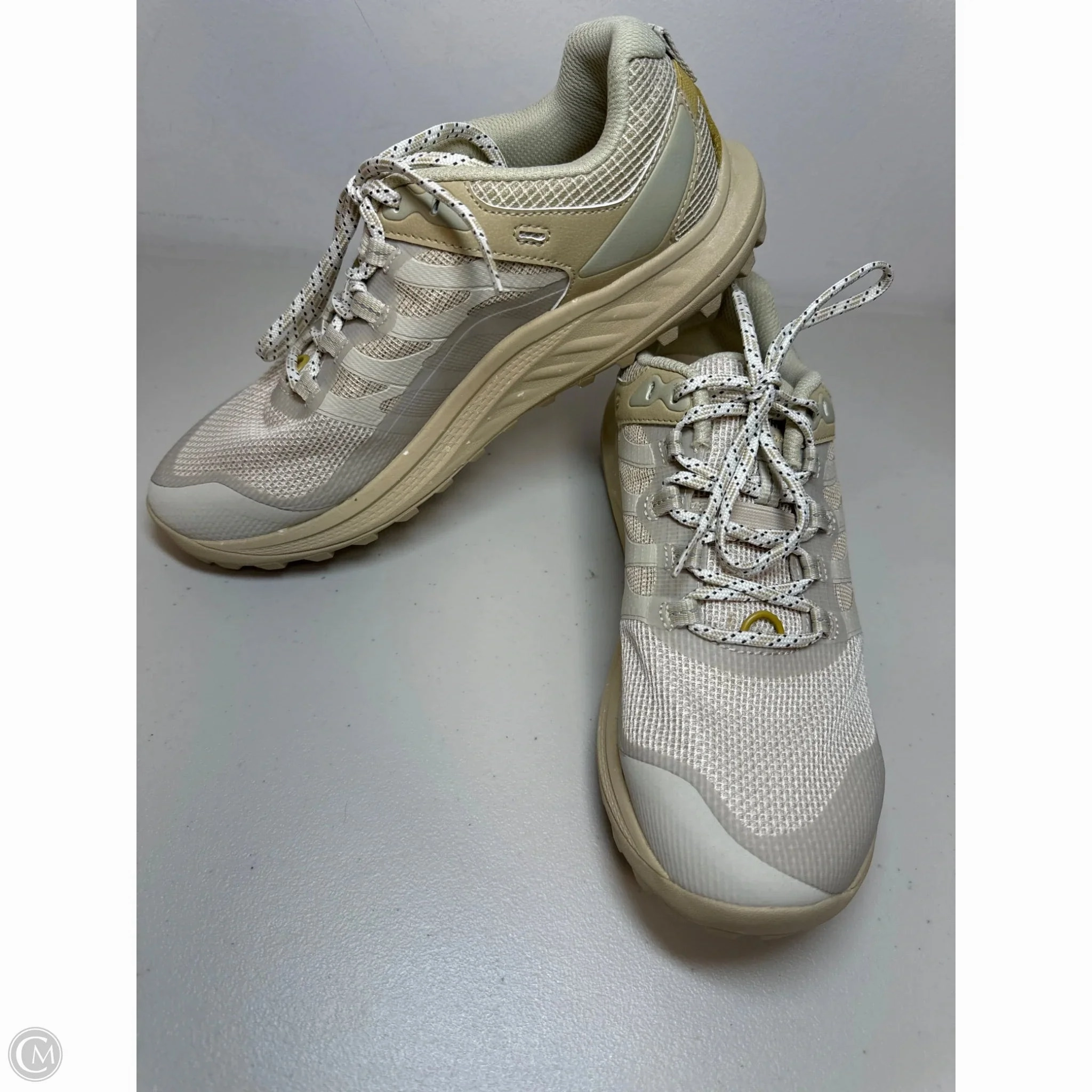 Shoes Hiking By Merrell In Beige, Size: 9