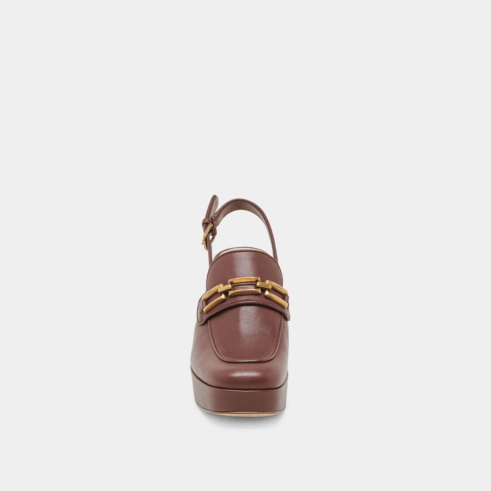 SIRUS HEELS CHOCOLATE LEATHER - re:vita