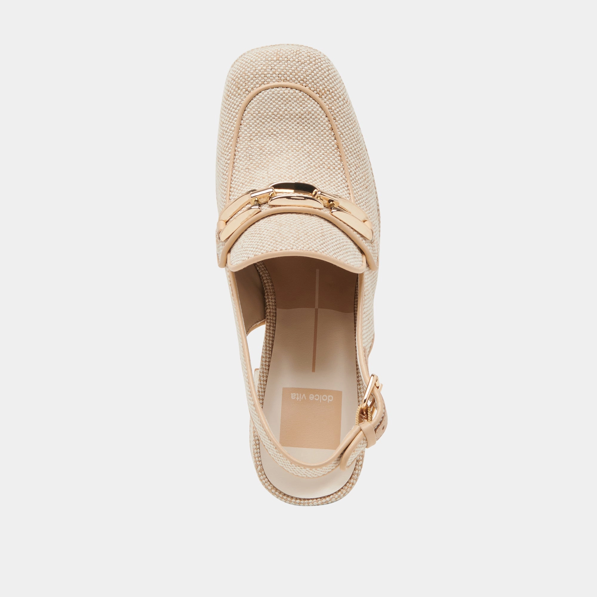 SIRUS HEELS SANDSTONE WOVEN