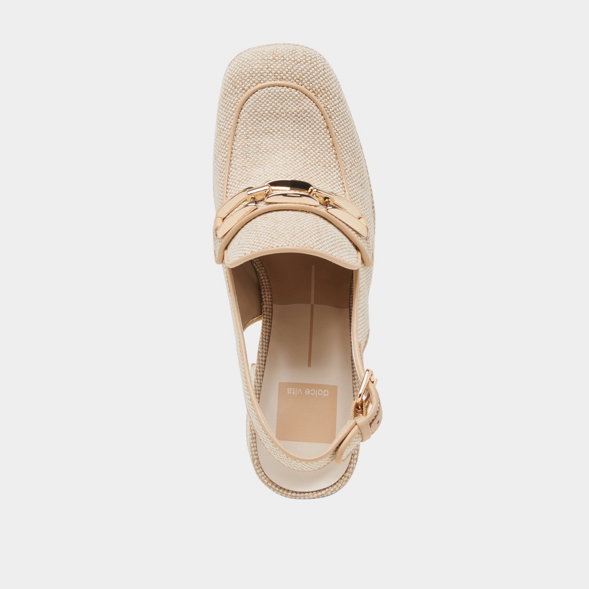SIRUS HEELS SANDSTONE WOVEN