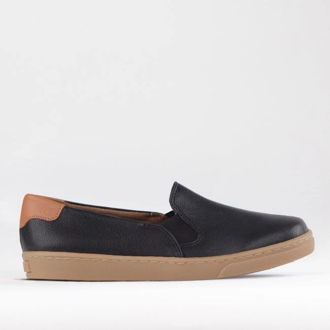 Slip-on Sneaker with Removable Footbed in Black Multi - 12750