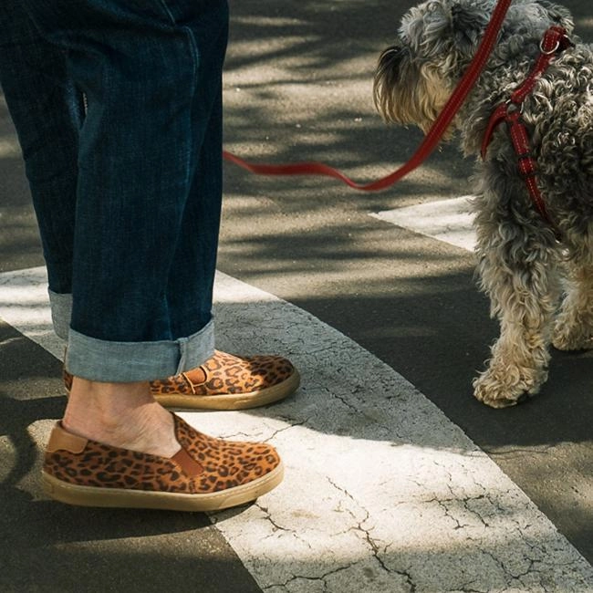 Slip-on Sneaker with Removable Footbed in Leopard - 12750