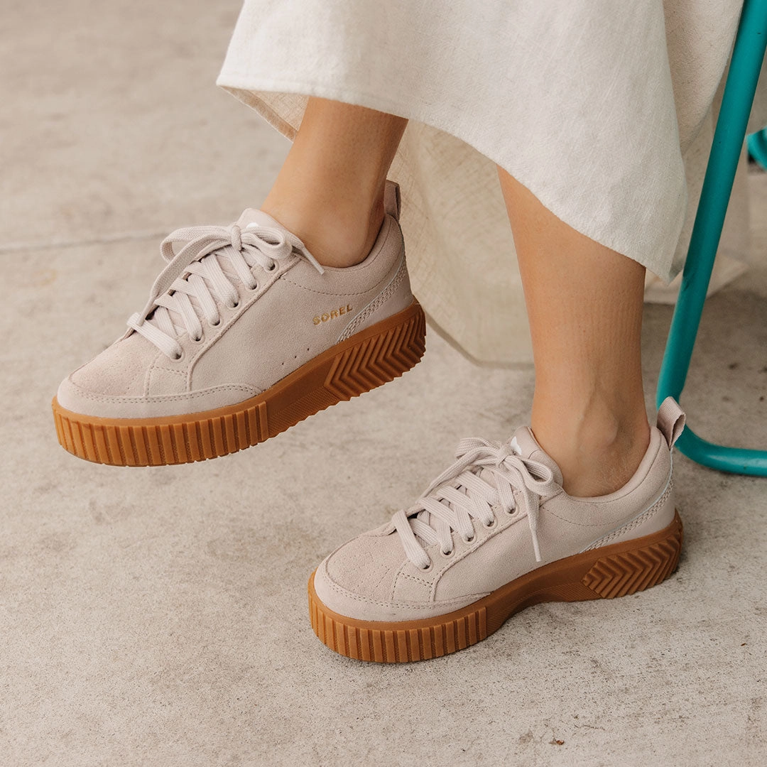 Sorel Ona Ave Low Sneaker, Crushed Clay/Gum