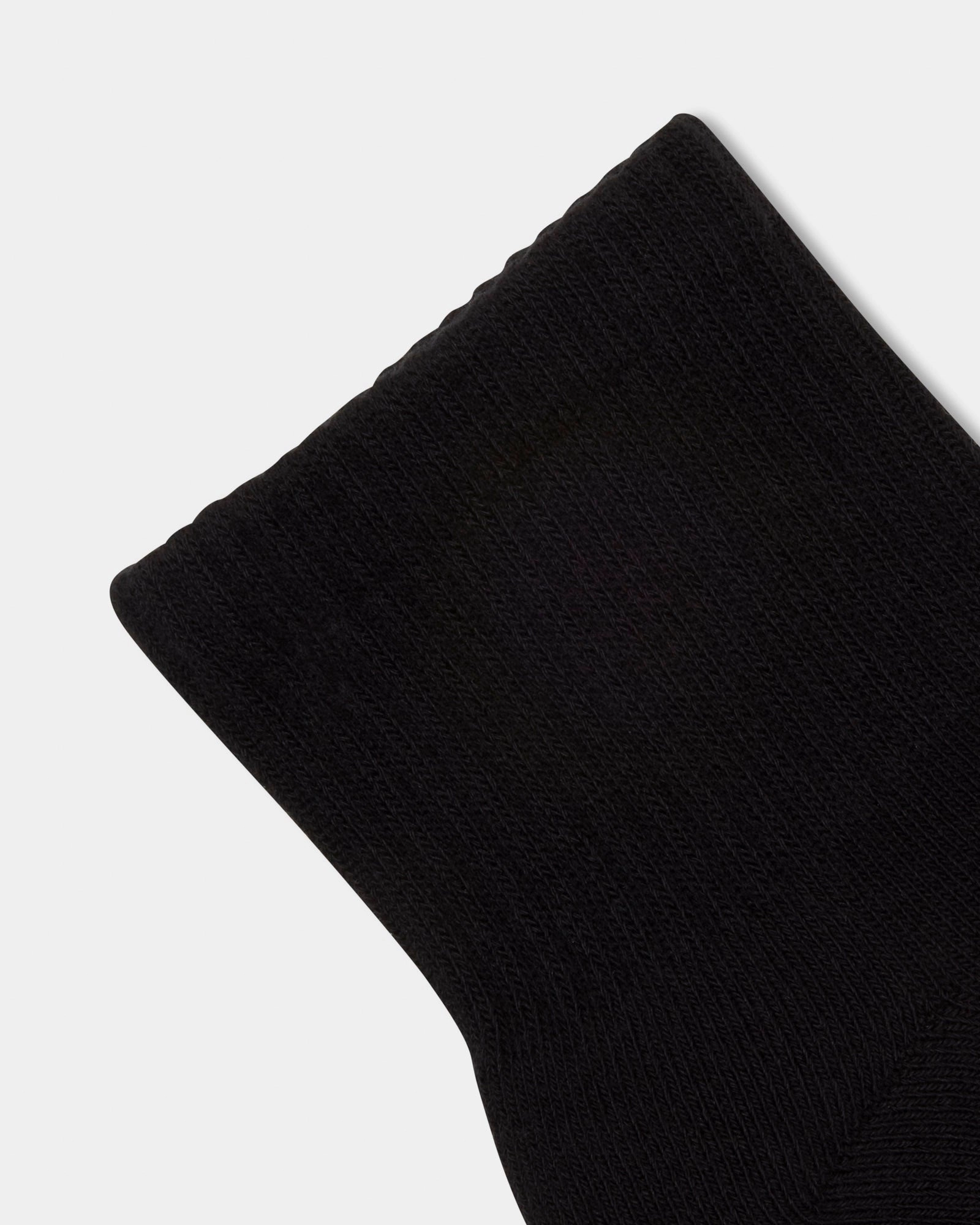 Sports Quarter Crew 3 Pack Black