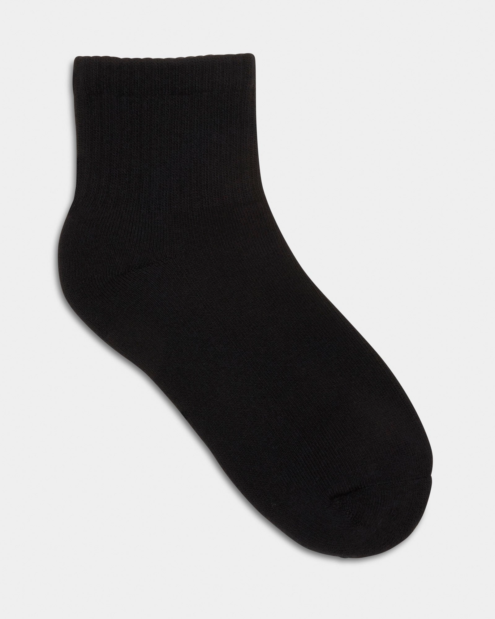 Sports Quarter Crew 3 Pack Black