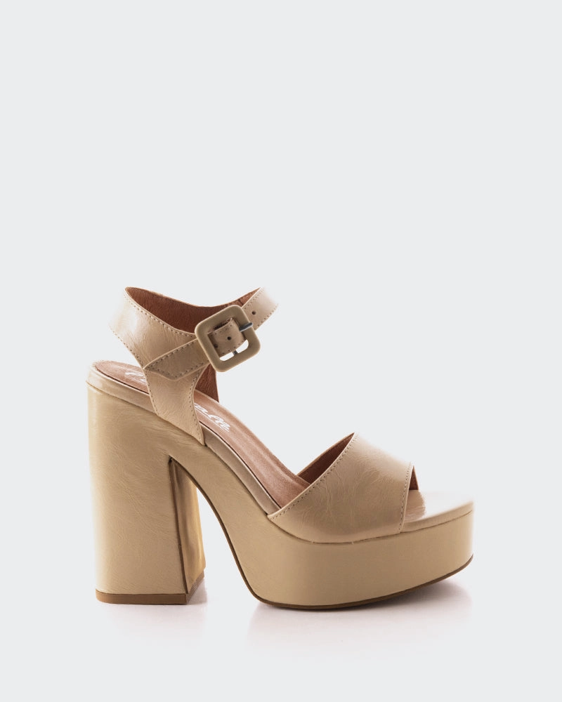 Stafilos Nude Leather