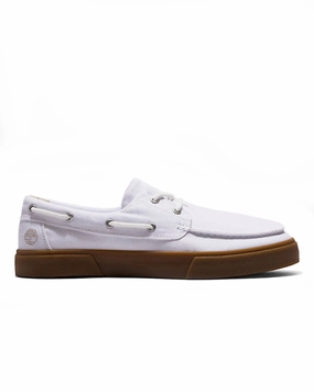 Timberland Union Wharf 2.0 EK  Boat Shoe (white canvas)