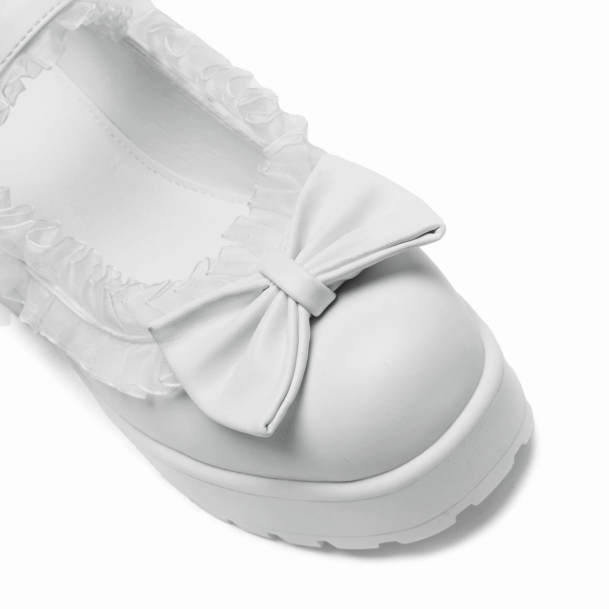 Tira Ruffle Mary Janes ‘ Porcelain Delights Edition’