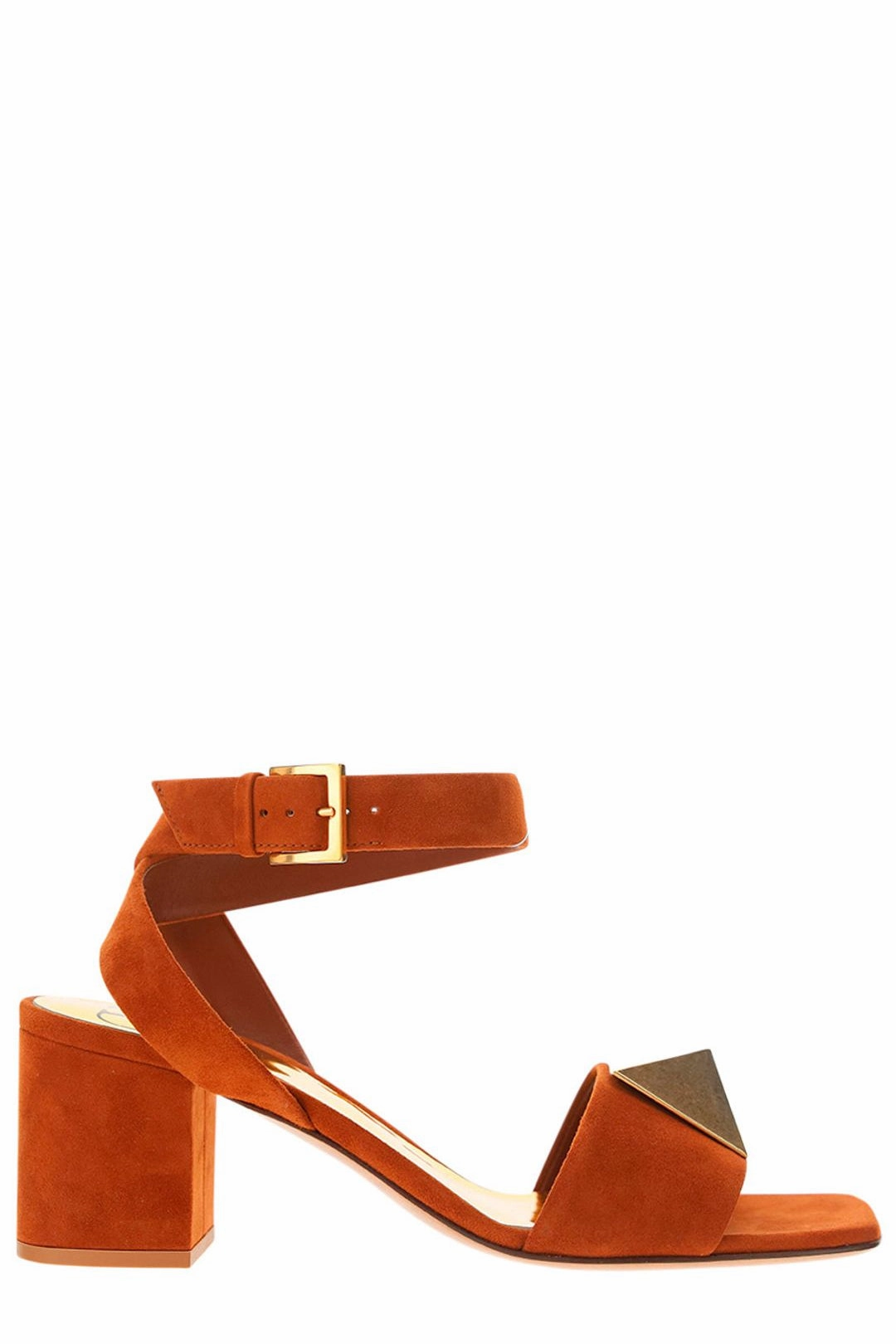 Valentino Garavani Roman Stud Block Heel Sandals