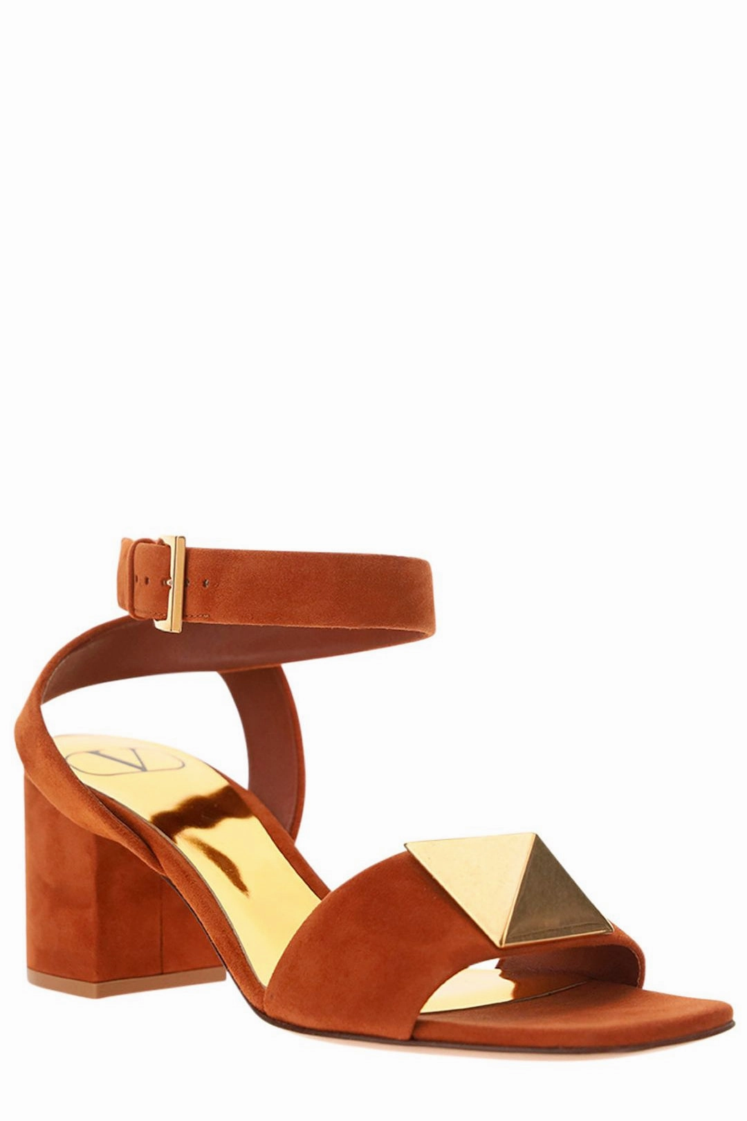 Valentino Garavani Roman Stud Block Heel Sandals