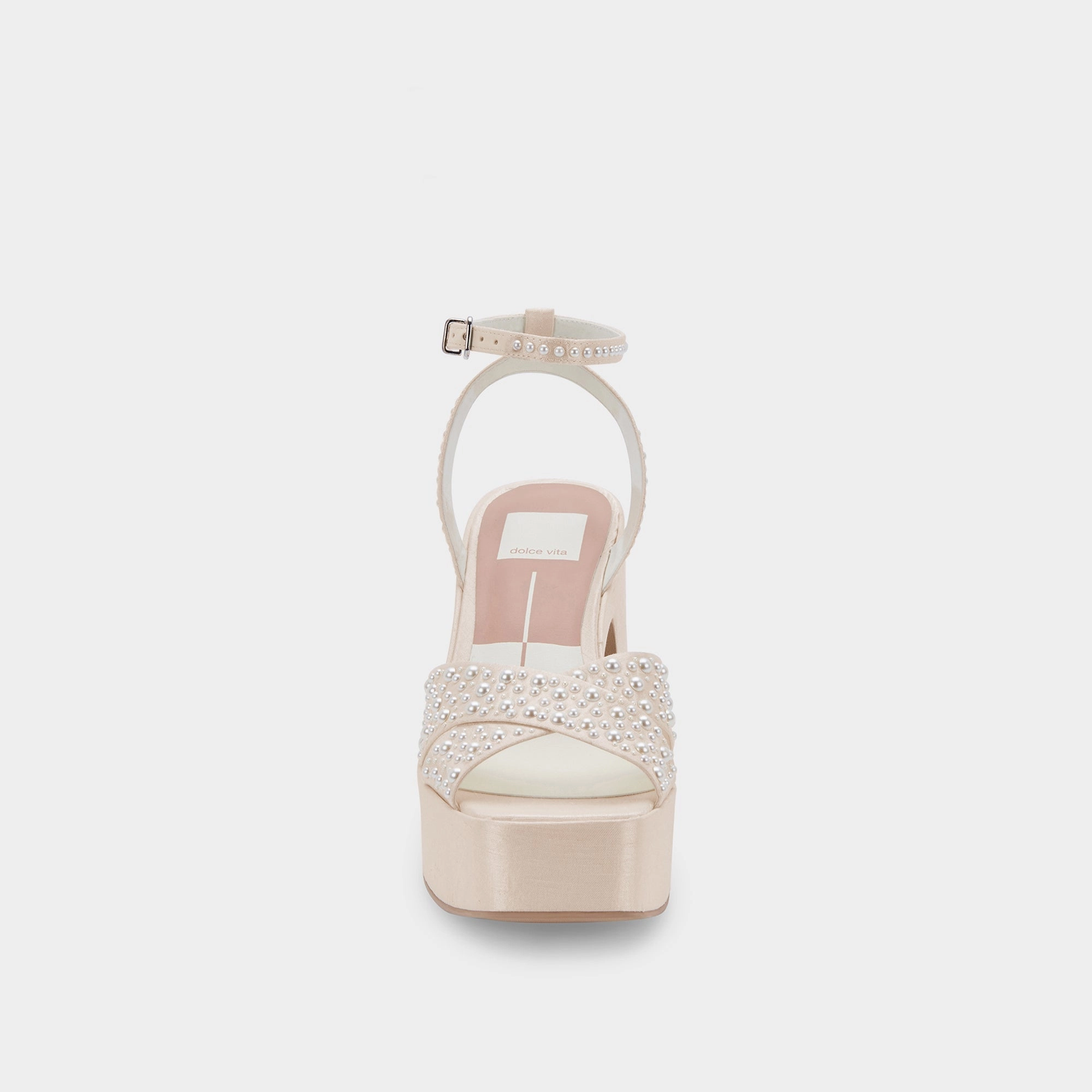 WESSI PEARL HEELS VANILLA PEARLS - re:vita