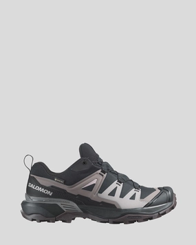 Women's Salomon X Ultra 360 GTX Hiking Shoes - Black/Plum Kitten/Shale